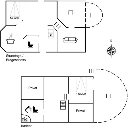 Tofan - 75m From The Sea By Interhome * 腓特烈西亚